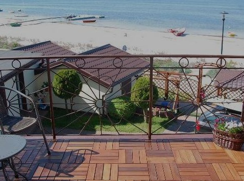 Helska 6 widok od strony zatoki